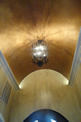 Foyer Ceiling Metallic Faux Finish
